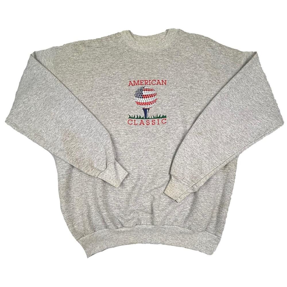 Vintage golf crewneck 90s american